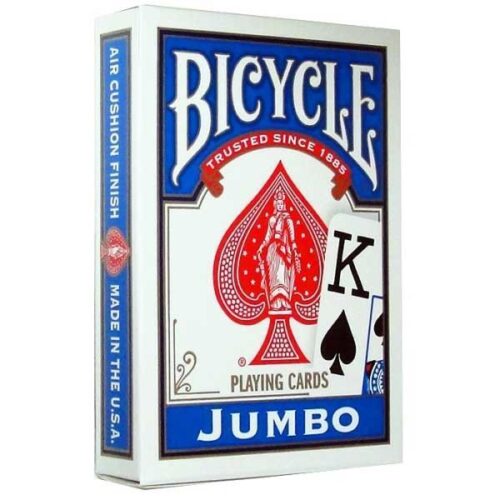 Bicycle karte "Standard"jumbo index plave