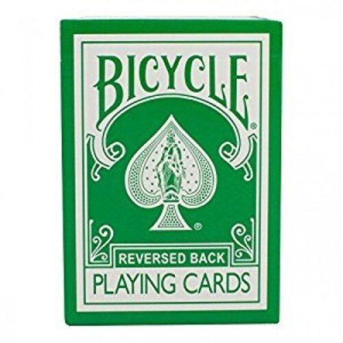 Bicycle karte “GREEN REVERSED BACK” by MagicMakers