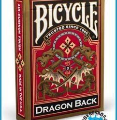 Bicycle karte "DRAGON BACK" - gold