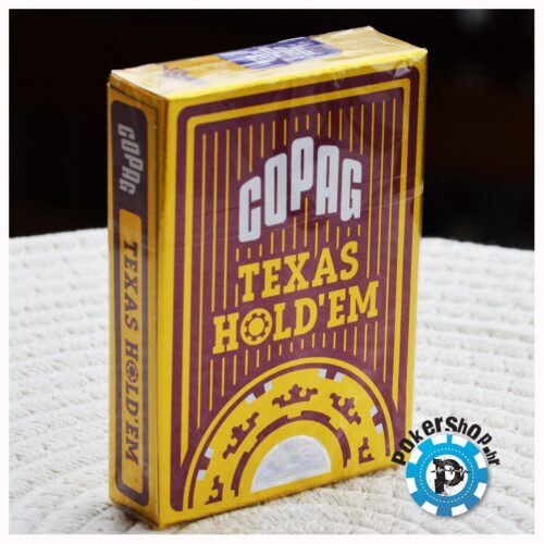 COPAG GOLD 100% PVC karte za poker-crvene