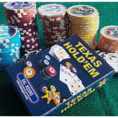 Karte za Poker Dal Negro 100% PVC – plave