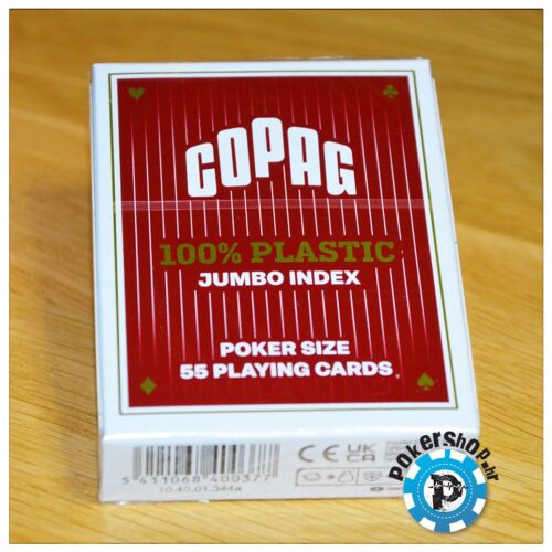 COPAG 100% PVC karte za poker - Crvene