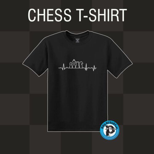 T shirt Heart Beat Chess