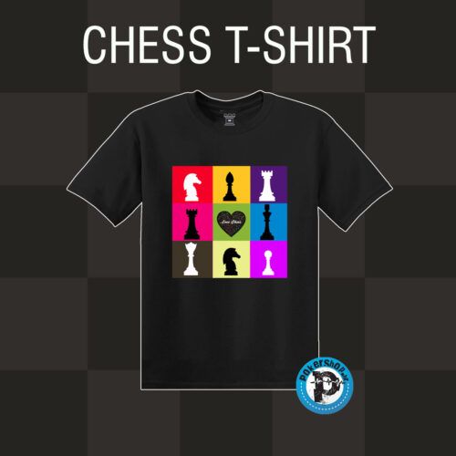 T shirt Love Chess