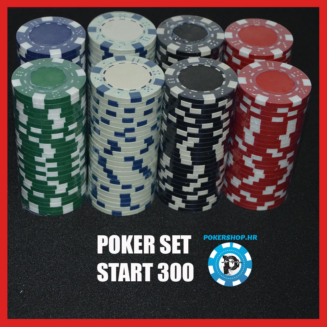 300 Start Pokershop Chipovi
