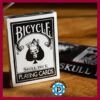 Pokershop Bicycle Skull Front