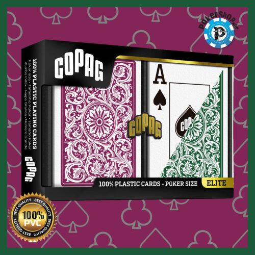 Copag 1546 Burgundy Green Box