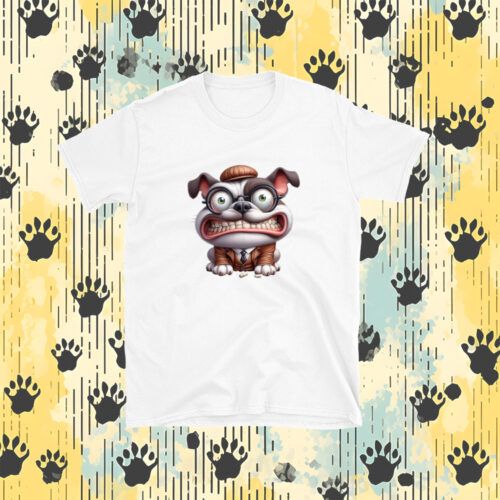 Dog With Tie White