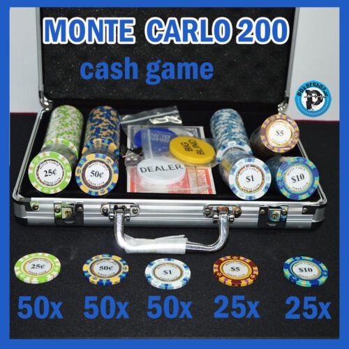 200 Monte Carlo Cash Pokershop