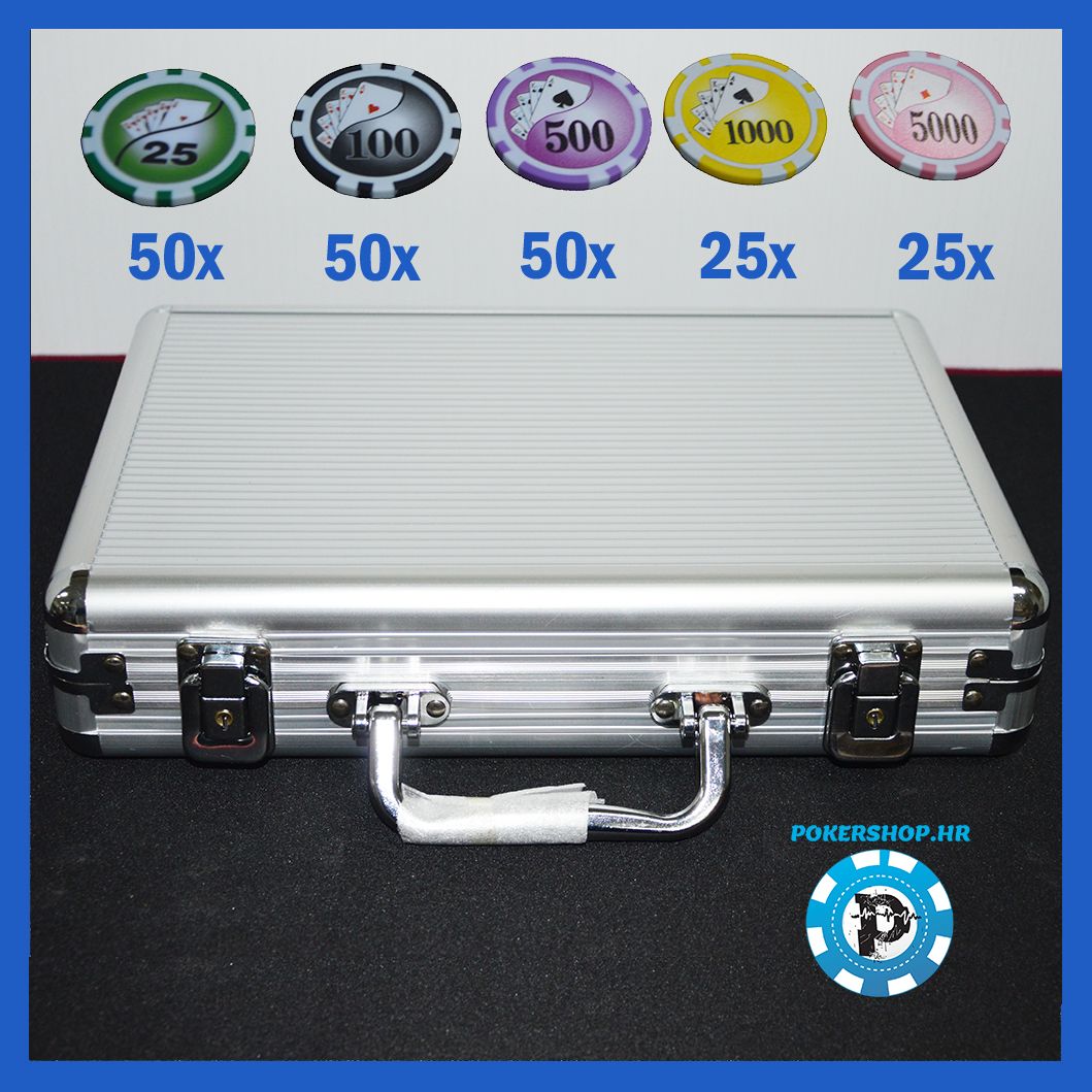 200 Ying Yang Tournament Pokershop Chipovi Case